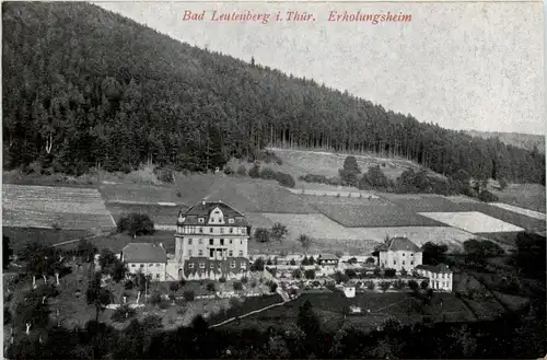 Bad Leutenberg i.Th. und Umgebung - Erholungsheim -330398