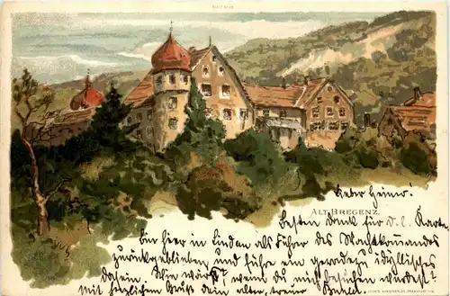 Alt-Bregenz - Litho -403348