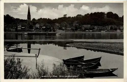 Lauenburg-Elbe - Blick von Hohnstorf -330456