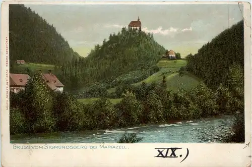 Gruss vom Sigmundsberg bei Mariazell -403676