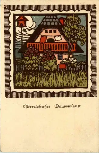 Franz Bot - Österreichisches Bauernhaus -403032