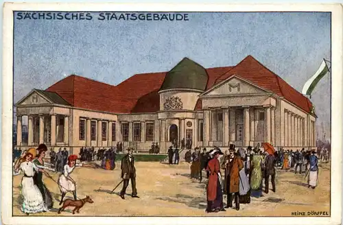 Leipzig - Baufachausstellung 1913 -403090