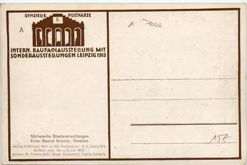 Leipzig - Baufachausstellung 1913 -403090