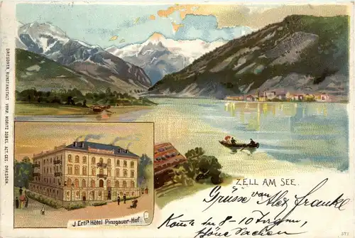 Gruss aus Zell am See - Litho -403498