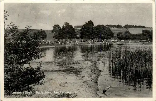 Lenzen/Elbe, Badestrans bei leuengarten -331202