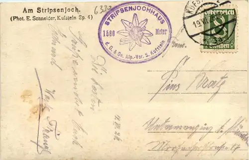 Kufstein, Kaiserbebirge und Umgebung/Tirol - Am Stripsenjoch -329932