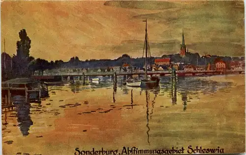 Sonderburg - Abstimmungsgebiet Schleswig -262548