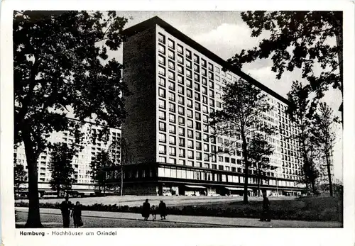 Hamburg - Hochhäuser am Grindel -330316