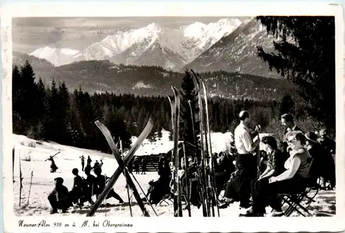 Neuner Alm bei Obergrainau - ski -402486