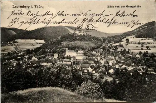 Bad Leutenberg i.Th. und Umgebung - Blick von der Georgshöhe -330376