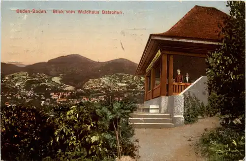 Baden-Baden - blick vom Waldhaus Batschari -402568