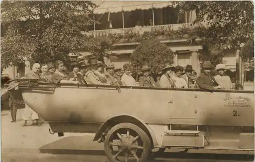 Hamburg - Gruss von der grossen Automobilrundfahrt Hansa -330322