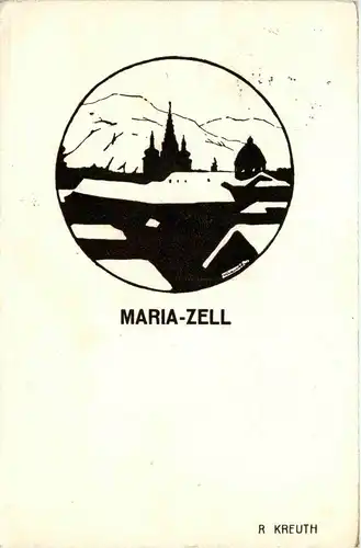 Mariazell - Künstlekarte R. Kreuth -403524