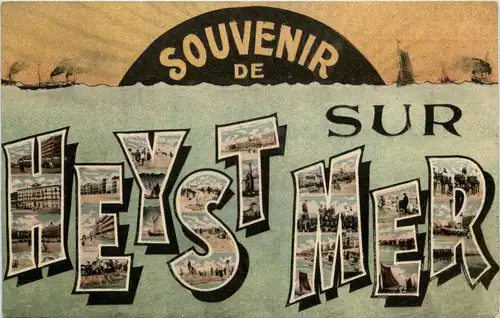 Souvenir de Heyst sur Mer -262756