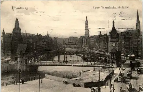 Hamburg - Neue Wandrahmsbrücke -331004