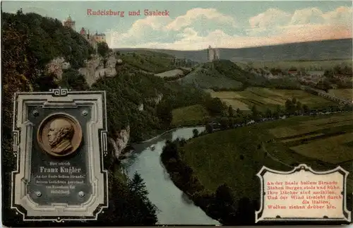 Saaleck/Sachsen-Anhalt - Rudelsburg und Saaleck -330182