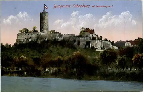 Naumburg/Saale - Burgruine Schönburg a.d. Saale -330270