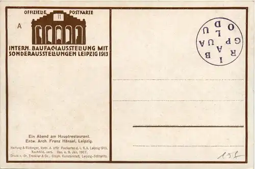 Leipzig - Baufachausstellung 1913 -403086