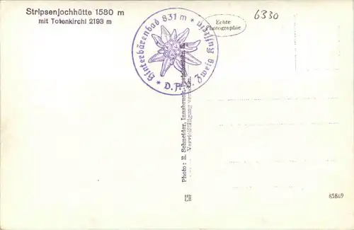 Stripsenjochhütte mit Totenkirchl -329994