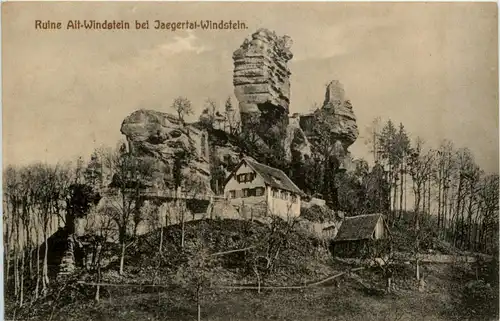 ruine Alt Windstein bei Jaegertal-Windstein -262958