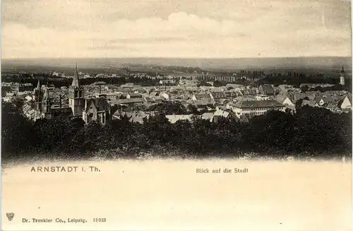 Arnstadt/Thür. - Blick auf die Stadt -330706