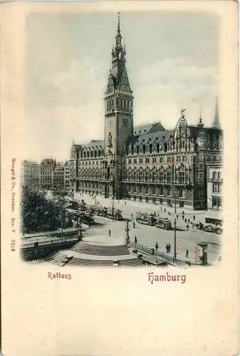 Hamburg - Rathaus -330360