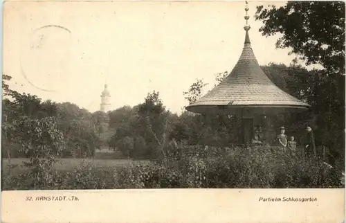 Arnstadt/Thür. - Partie im Schlossgarten -331790