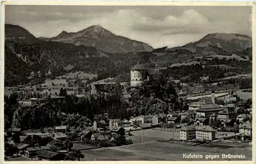 Kufstein, Kaiserbebirge und Umgebung/Tirol - Kufstein gegen Brünstein -330112