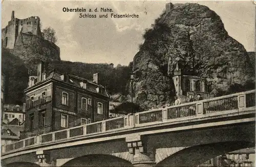 Oberstein - Schloss und Felsenkirche -263140