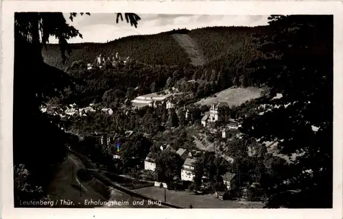 Leutenberg/Thür. - Erholungsheim und Burg -330518