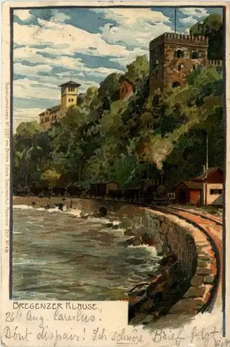 Bregenzer Klause - Litho -403364