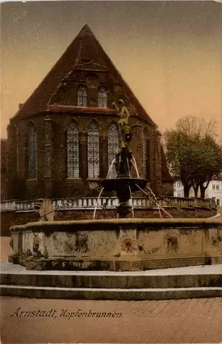 Arnstadt/Thüri. - Hopfenbrunnen -331522