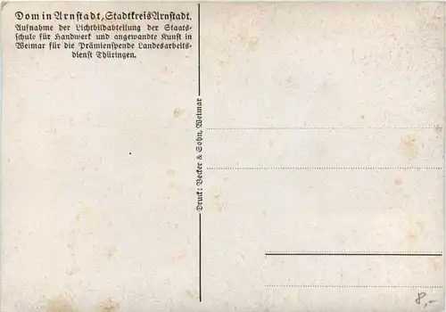 Arnstadt/Thüri. - Dom -331542