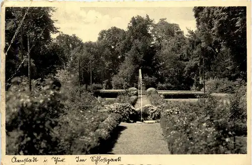 Arnstadt/Thür. - Im Schlossgarten -330666