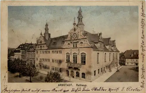 Arnstadt/Thüri. - Rathaus -331604