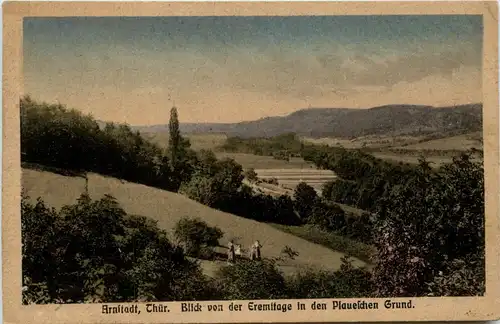 Arnstadt/Thür. - Blick von der Eremitage in den Plaueschen Grund -330672