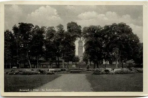 Arnstadt/Thüri. - Im Schlossgarten -331666