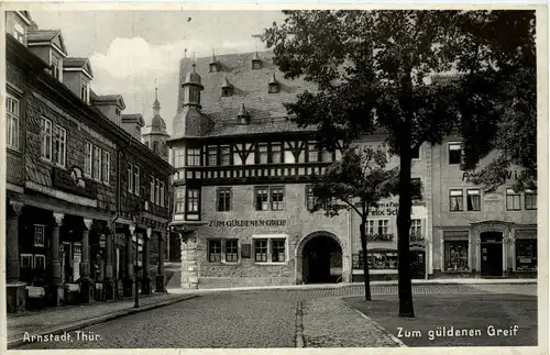 Arnstadt/Thüri. - Zum güldenen Greif -331686