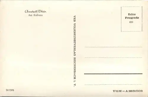 Arnstadt/Thür. - Am Rathaus -331736