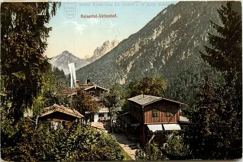 Kufstein, Kaisergebirge und Umgebung/Tirol - Veitenhof im Kaisertal -330830