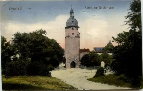 Arnstadt/Thür. - Partie am Neutorturm -332304