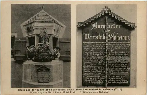 Kufstein, Kaisergebirge und Umgebung/Tirol - Weinstube Schicketanz -330970