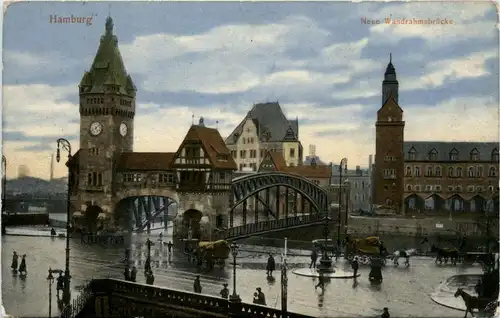 Hamburg - Neue Wandrahmsbrücke -331016