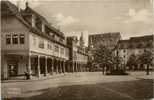 Arnstadt/Thür. - Marktplatz -331984