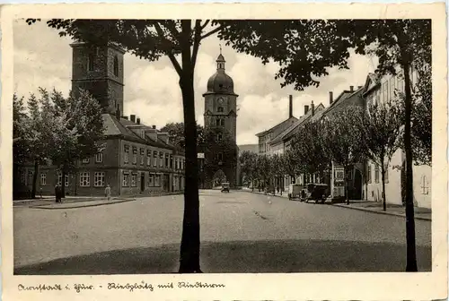 Arnstadt/Thüri. - Kindplatz und Kindturm -331530