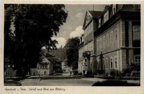 Arnstadt/Thür. - Schloss und Blick zur Alteburg -332024