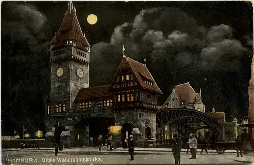 Hamburg - Grosse Wandrahmsbrücke -332480