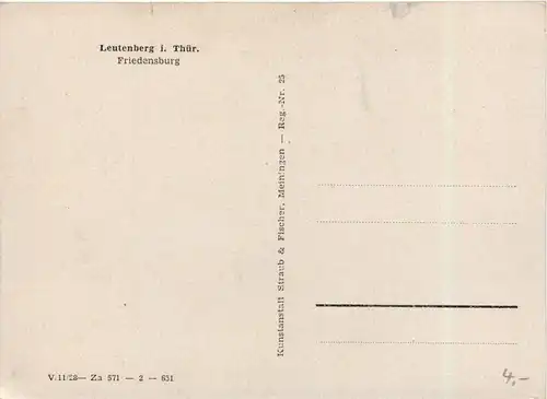 Leutenberg/Thür. - Friedensburg -331418