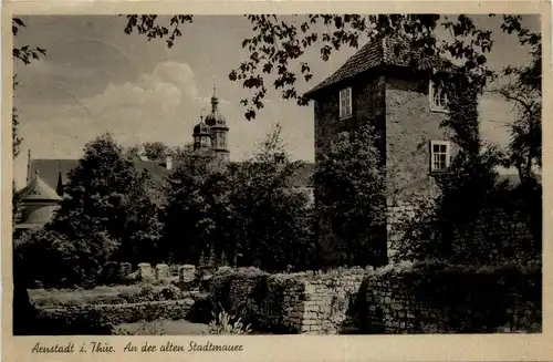 Arnstadt/Thür. - An der alten Stadtmauer -332070