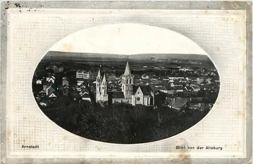 Arnstadt/Thür. - Blick von der Alteburg -332090